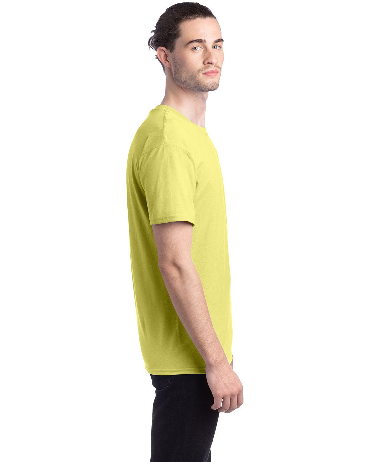 5170-Hanes-YELLOW-Hanes-T-Shirts-3