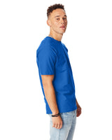 5180-Hanes-BLUEBELL BREEZE-Hanes-T-Shirts-3