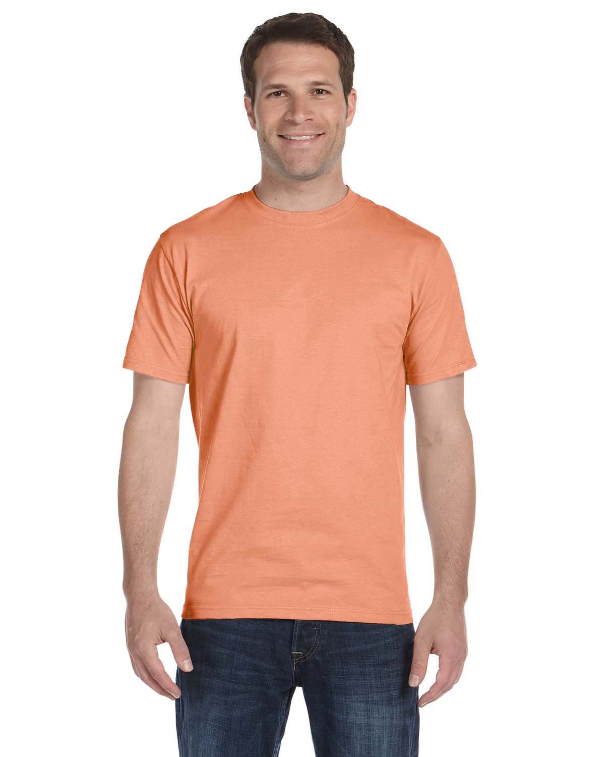 5180-Hanes-CANDY ORANGE-Hanes-T-Shirts-1