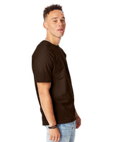 5180-Hanes-DARK CHOCOLATE-Hanes-T-Shirts-3