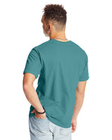 5180-Hanes-GREEN CLAY-Hanes-T-Shirts-2