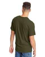 5180-Hanes-MILITARY GRN HTH-Hanes-T-Shirts-2