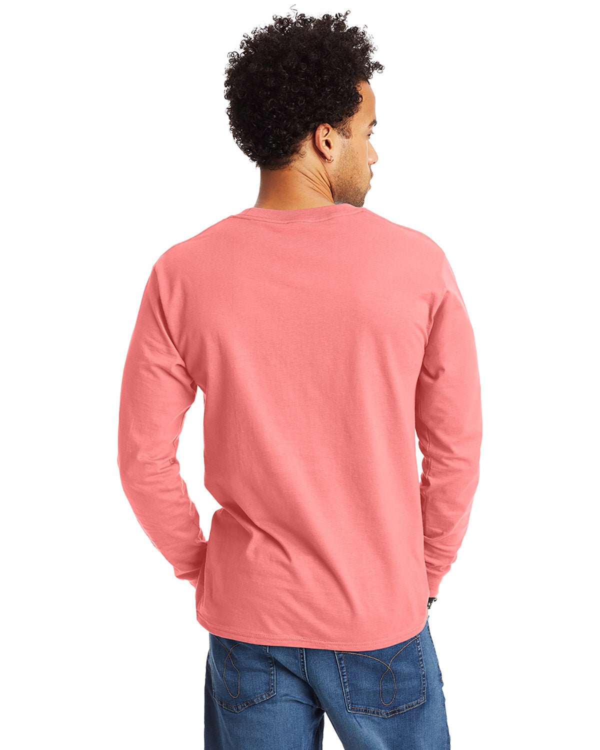 5186-Hanes-CHARISMA CORAL-Hanes-T-Shirts-2