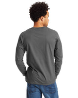 5186-Hanes-SMOKE GRAY-Hanes-T-Shirts-2