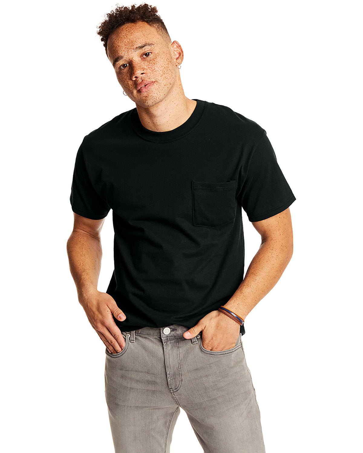 5190P-Hanes-BLACK-Hanes-T-Shirts-1