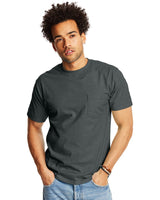 5190P-Hanes-CHARCOAL HEATHER-Hanes-T-Shirts-1