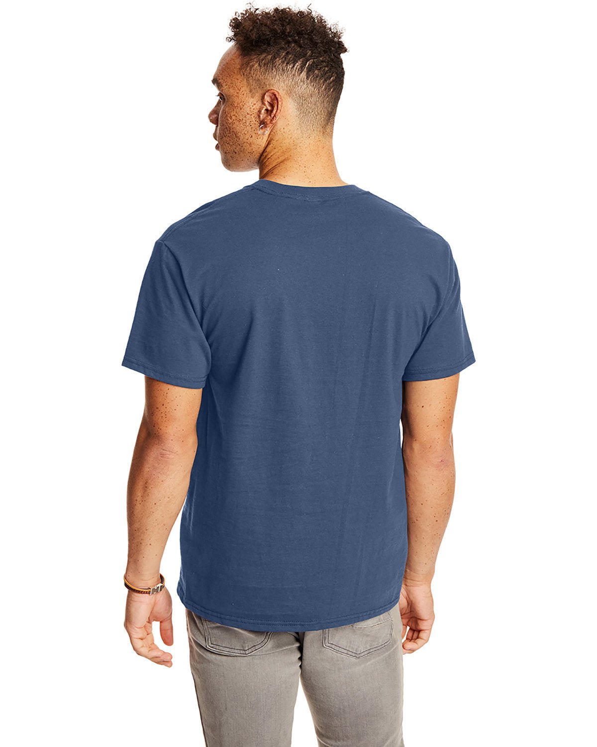 5190P-Hanes-DENIM BLUE-Hanes-T-Shirts-2