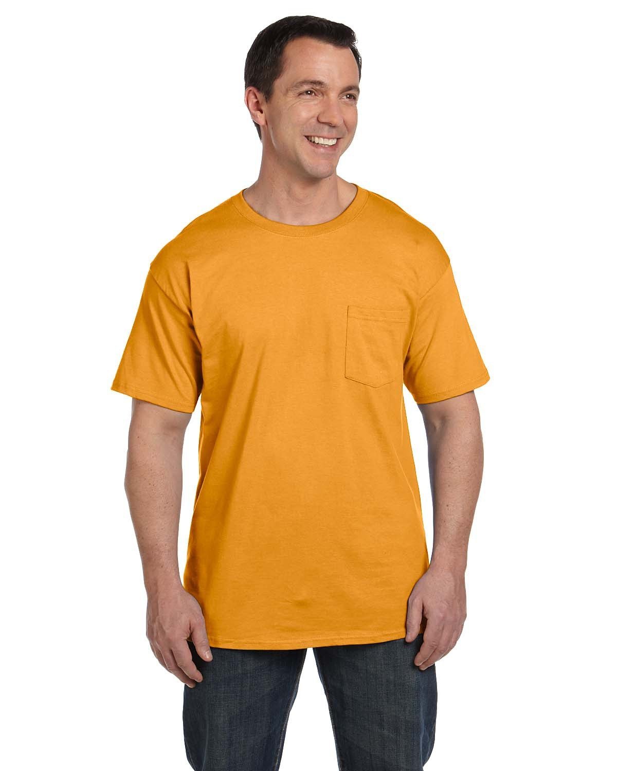 5190P-Hanes-GOLD-Hanes-T-Shirts-1