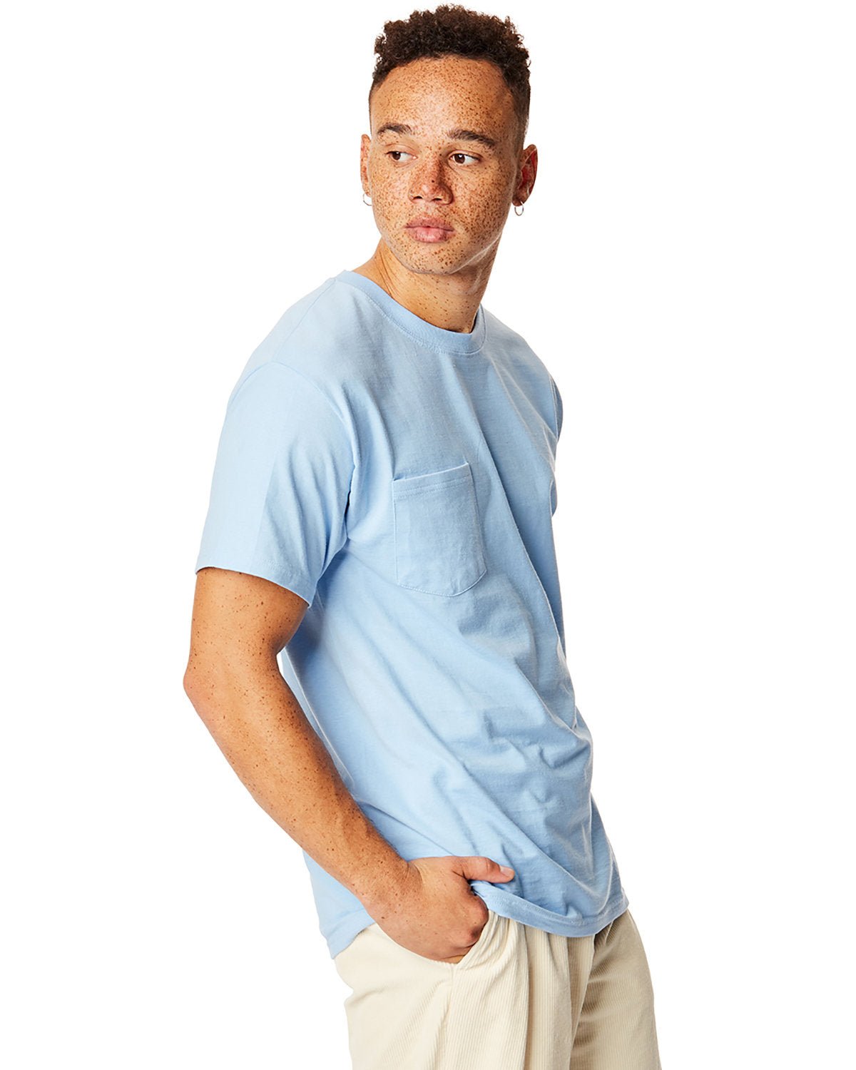 5190P-Hanes-LIGHT BLUE-Hanes-T-Shirts-3