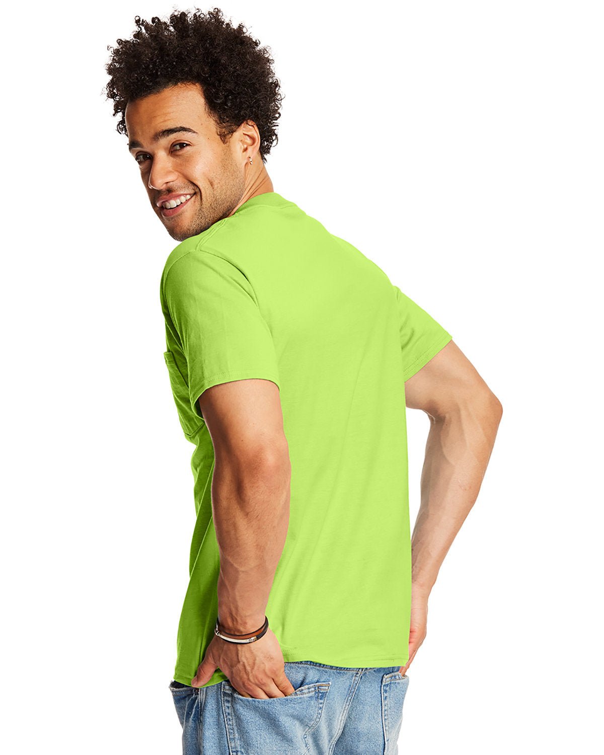 5190P-Hanes-LIME-Hanes-T-Shirts-2