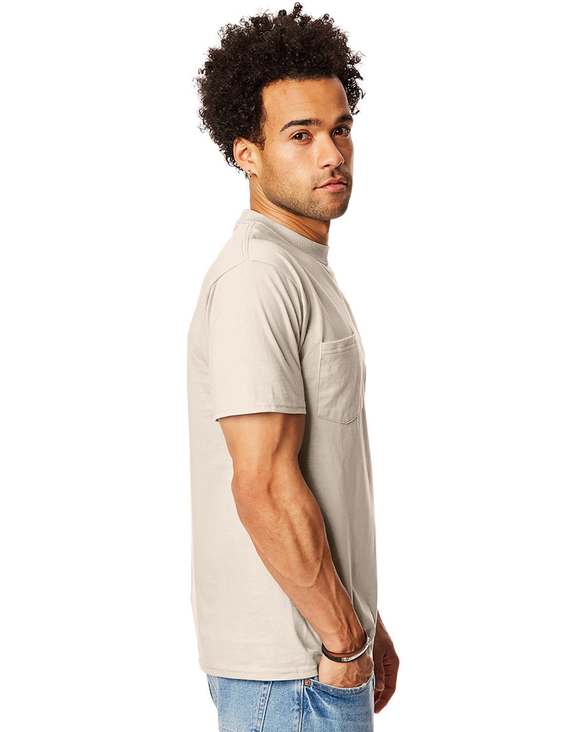 5190P-Hanes-SAND-Hanes-T-Shirts-3