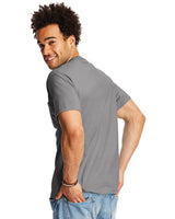 5190P-Hanes-SMOKE GRAY-Hanes-T-Shirts-2