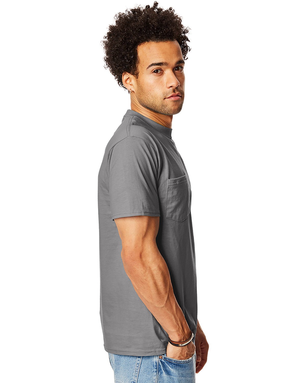 5190P-Hanes-SMOKE GRAY-Hanes-T-Shirts-3