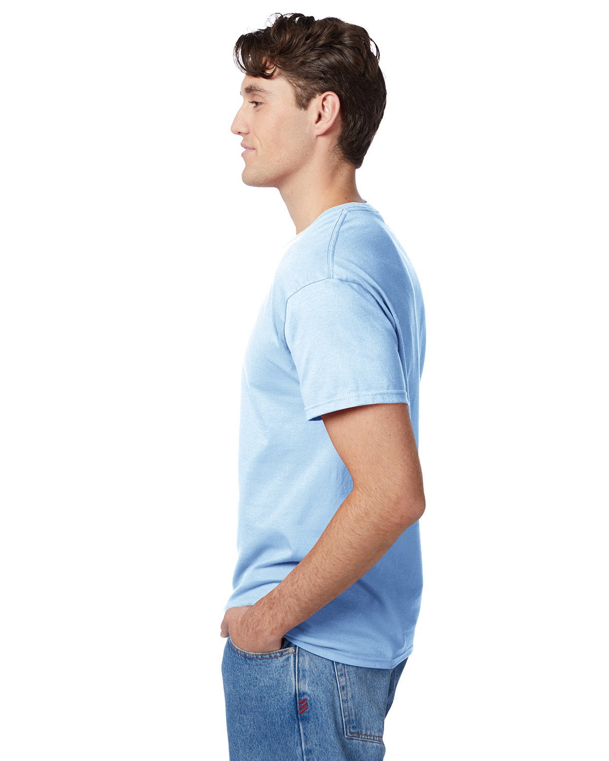 5250T-Hanes-LIGHT BLUE-Hanes-T-Shirts-3