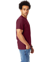 5250T-Hanes-MAROON-Hanes-T-Shirts-3