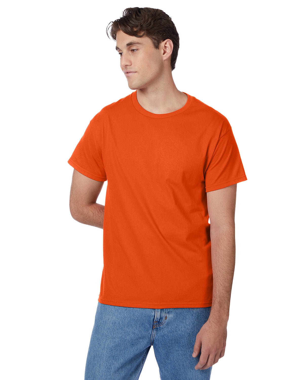 5250T-Hanes-ORANGE-Hanes-T-Shirts-1