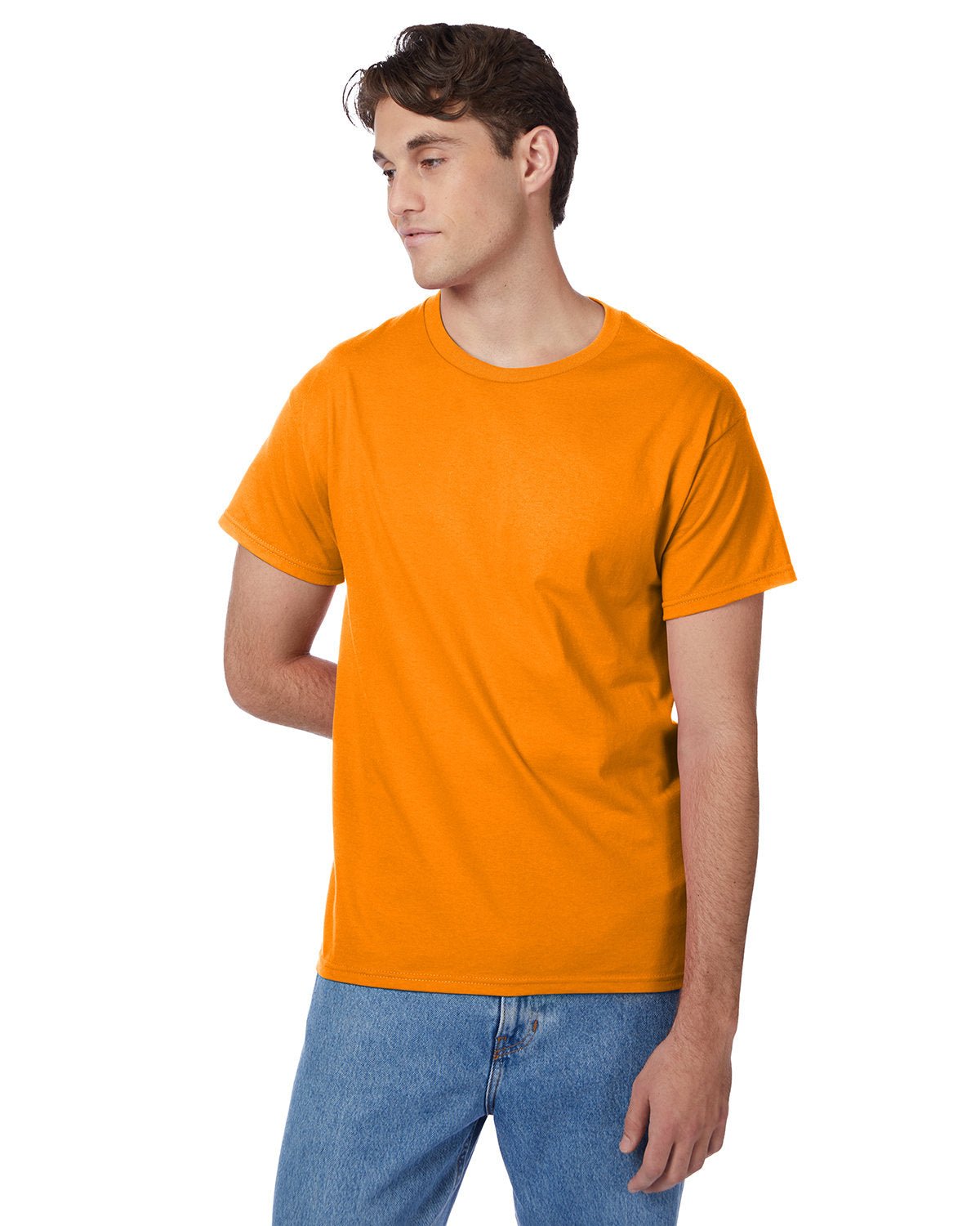 5250T-Hanes-SAFETY ORANGE-Hanes-T-Shirts-1