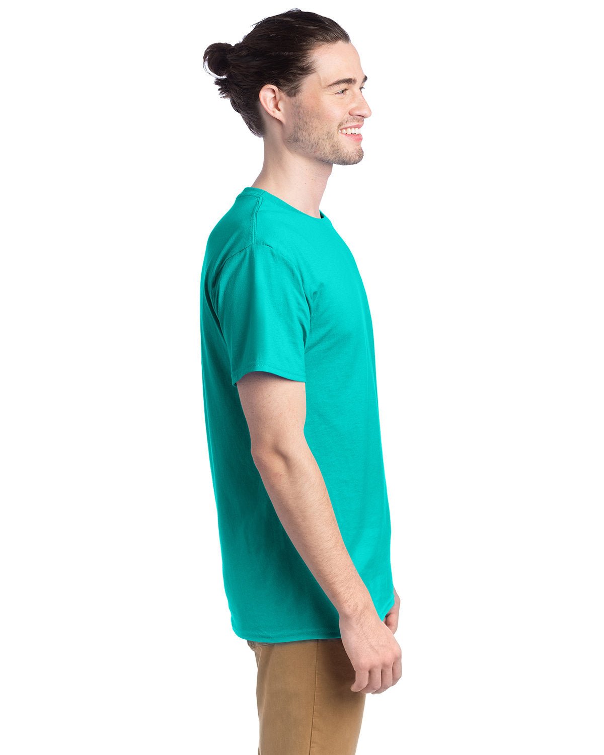 5280-Hanes-ATHLETIC TEAL-Hanes-T-Shirts-3