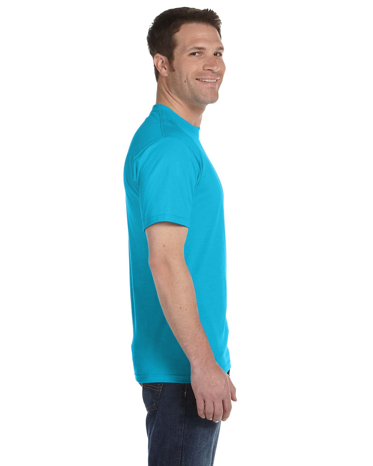 5280-Hanes-BLUE HORIZON-Hanes-T-Shirts-3