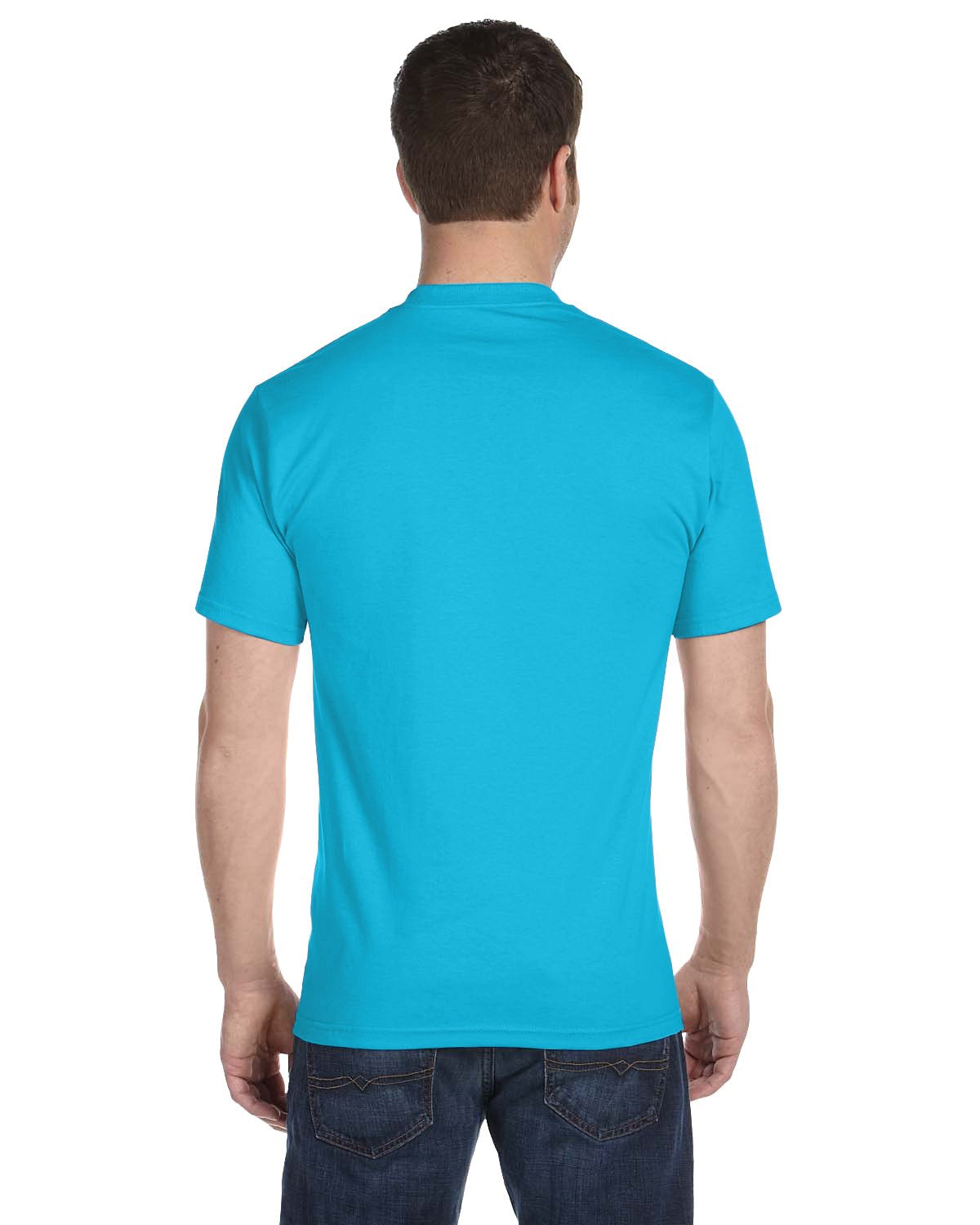 5280-Hanes-BLUE HORIZON-Hanes-T-Shirts-2