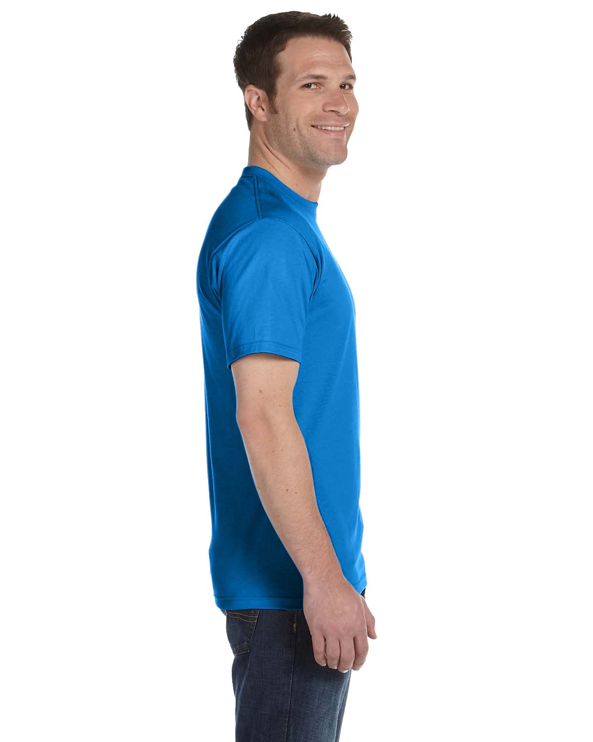 5280-Hanes-BLUEBELL BREEZE-Hanes-T-Shirts-3