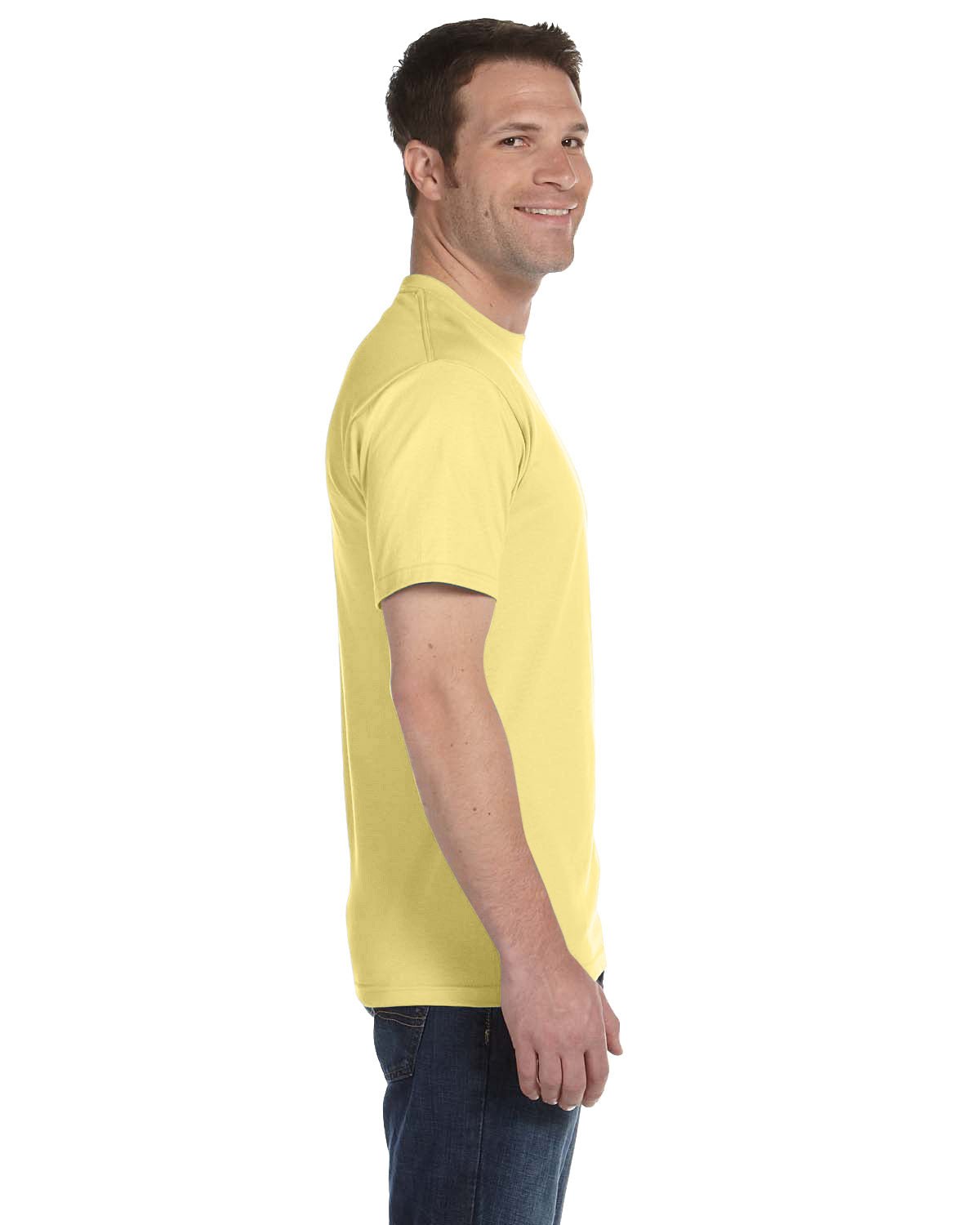 5280-Hanes-DAFFODIL YELLOW-Hanes-T-Shirts-3