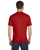 5280-Hanes-DEEP RED-Hanes-T-Shirts-2