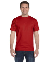 5280-Hanes-DEEP RED-Hanes-T-Shirts-1