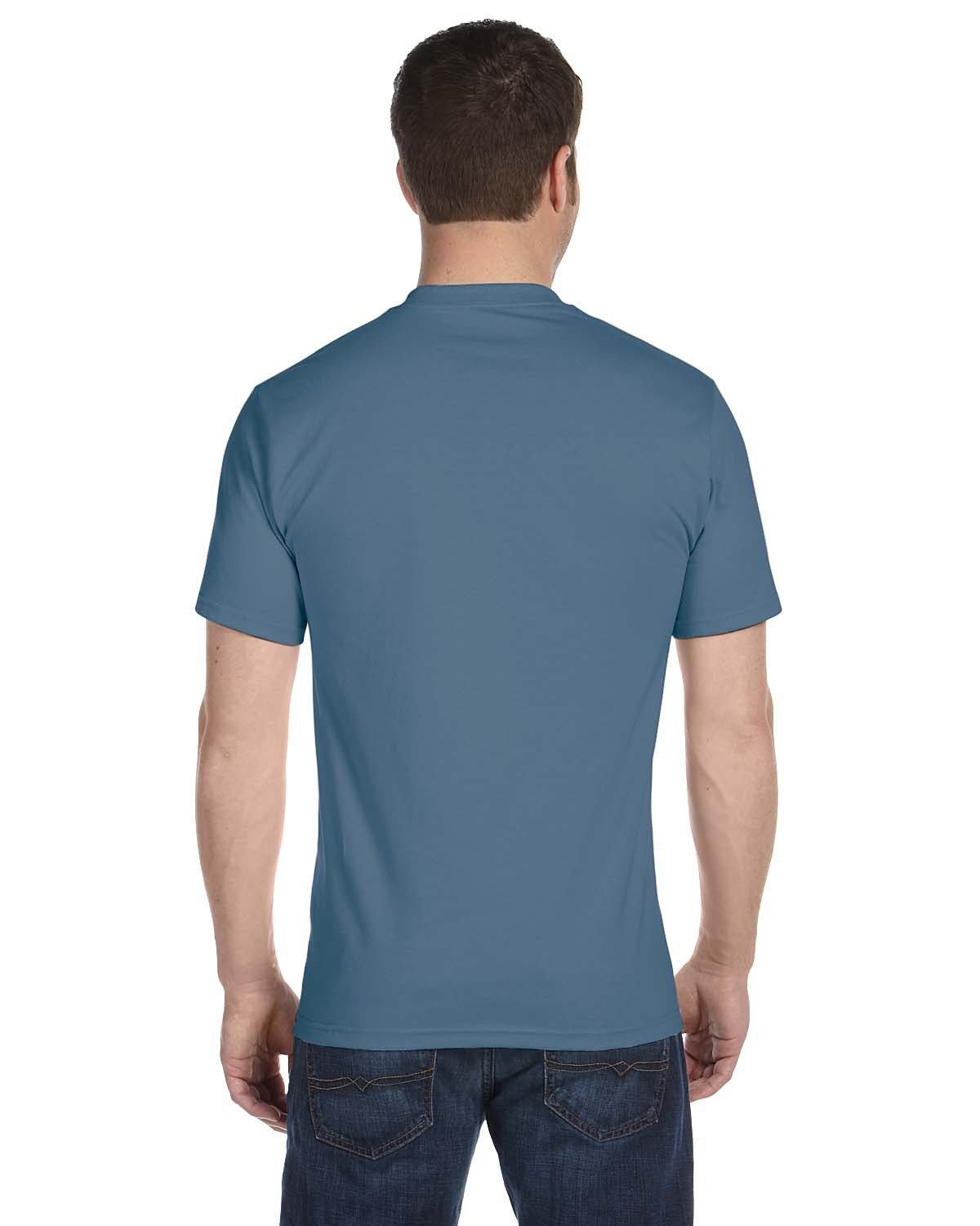 5280-Hanes-DENIM BLUE-Hanes-T-Shirts-2