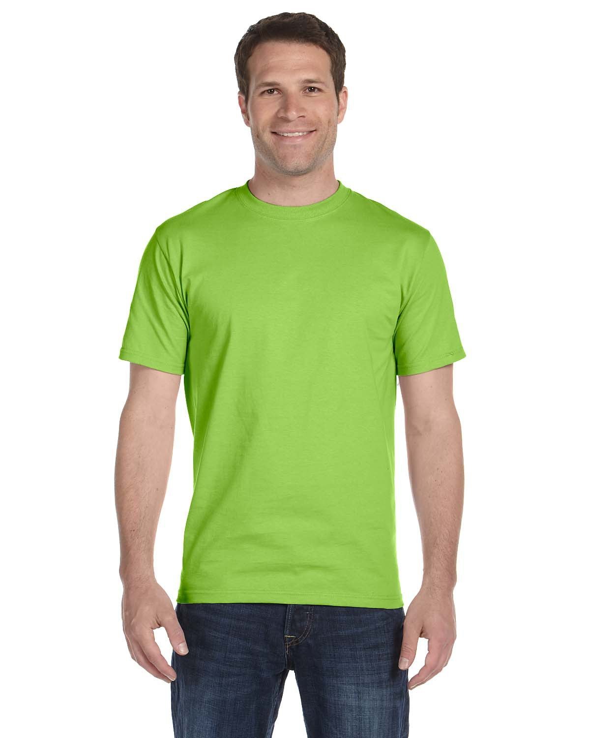 5280-Hanes-LIME-Hanes-T-Shirts-1