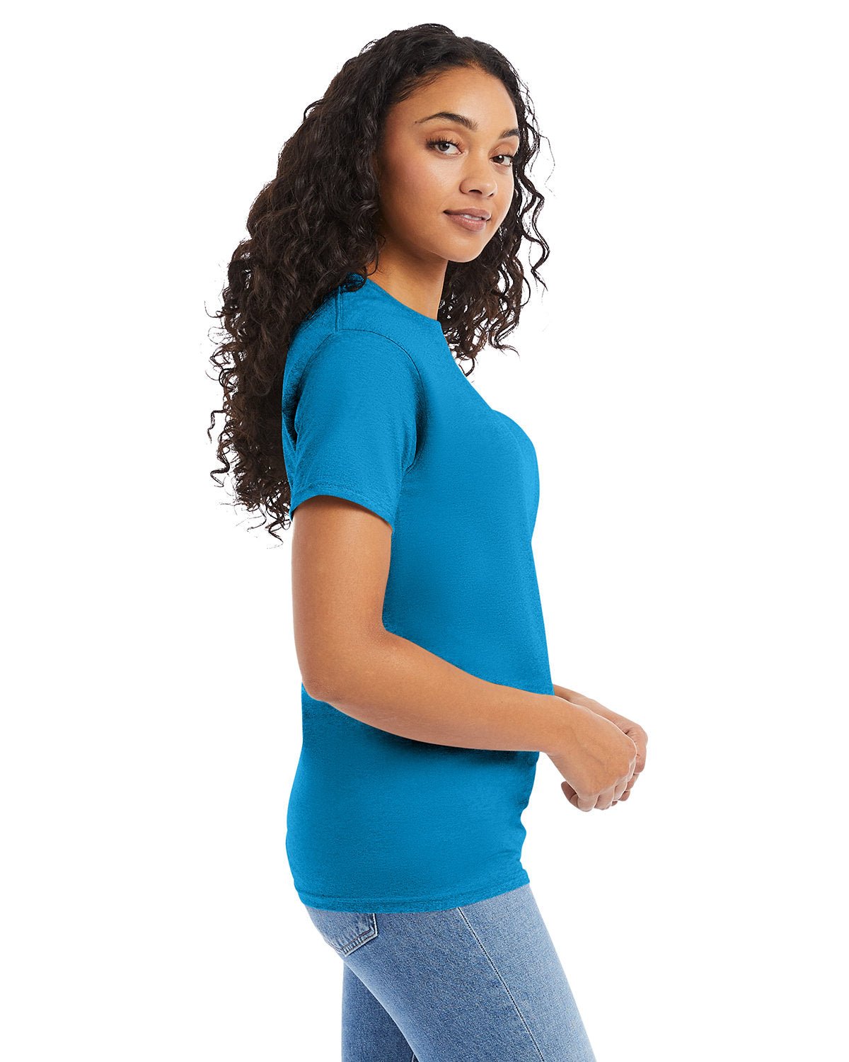 5280-Hanes-TEAL-Hanes-T-Shirts-3