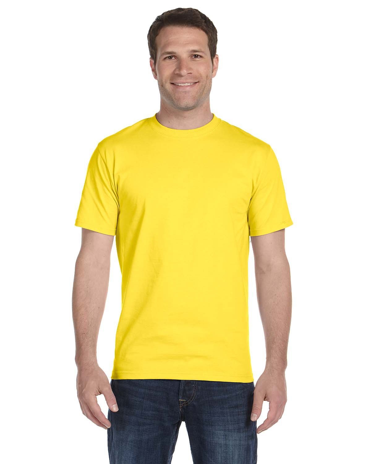 5280-Hanes-YELLOW-Hanes-T-Shirts-1