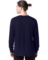 5286-Hanes-ATHLETIC NAVY-Hanes-T-Shirts-2