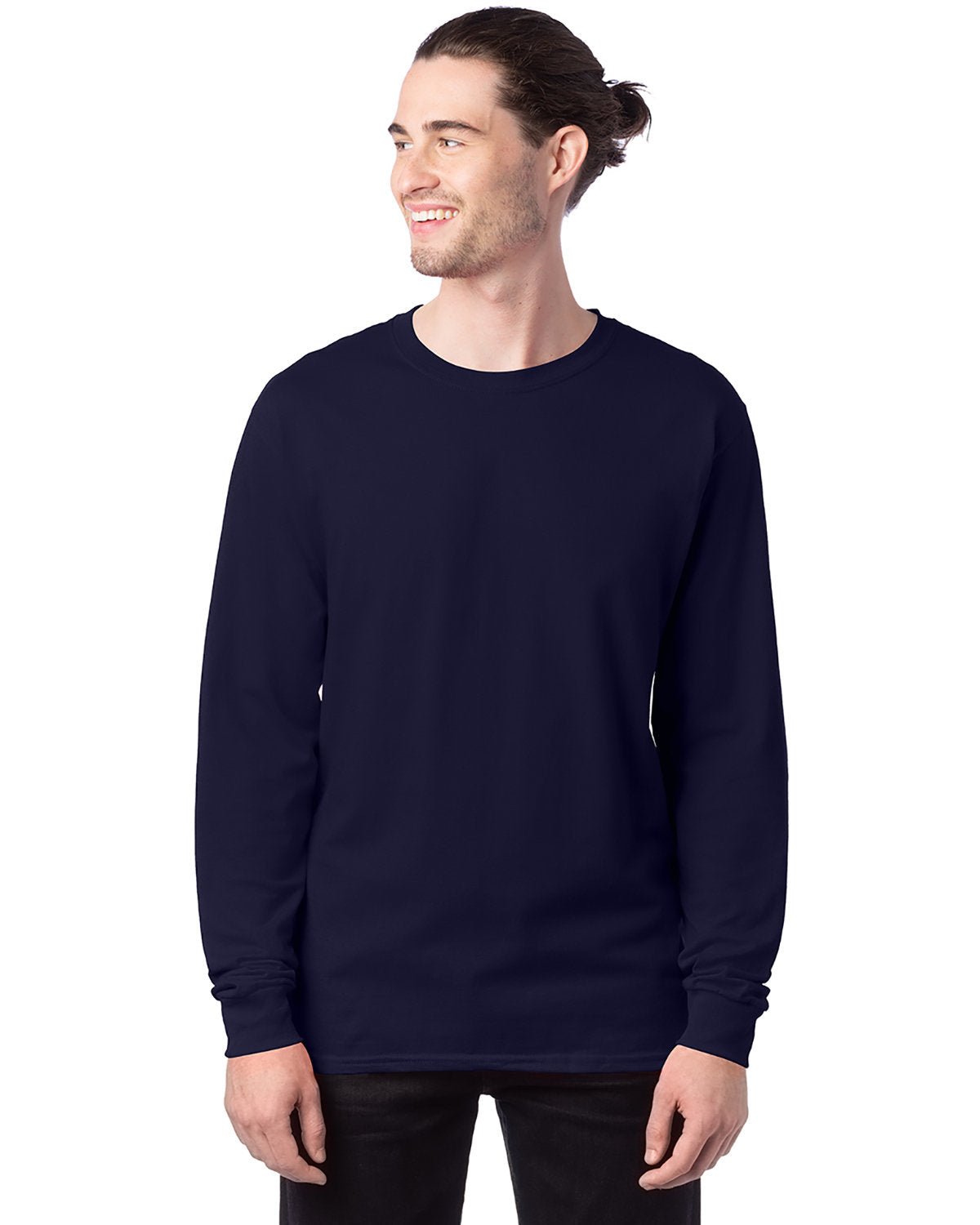 5286-Hanes-ATHLETIC NAVY-Hanes-T-Shirts-1