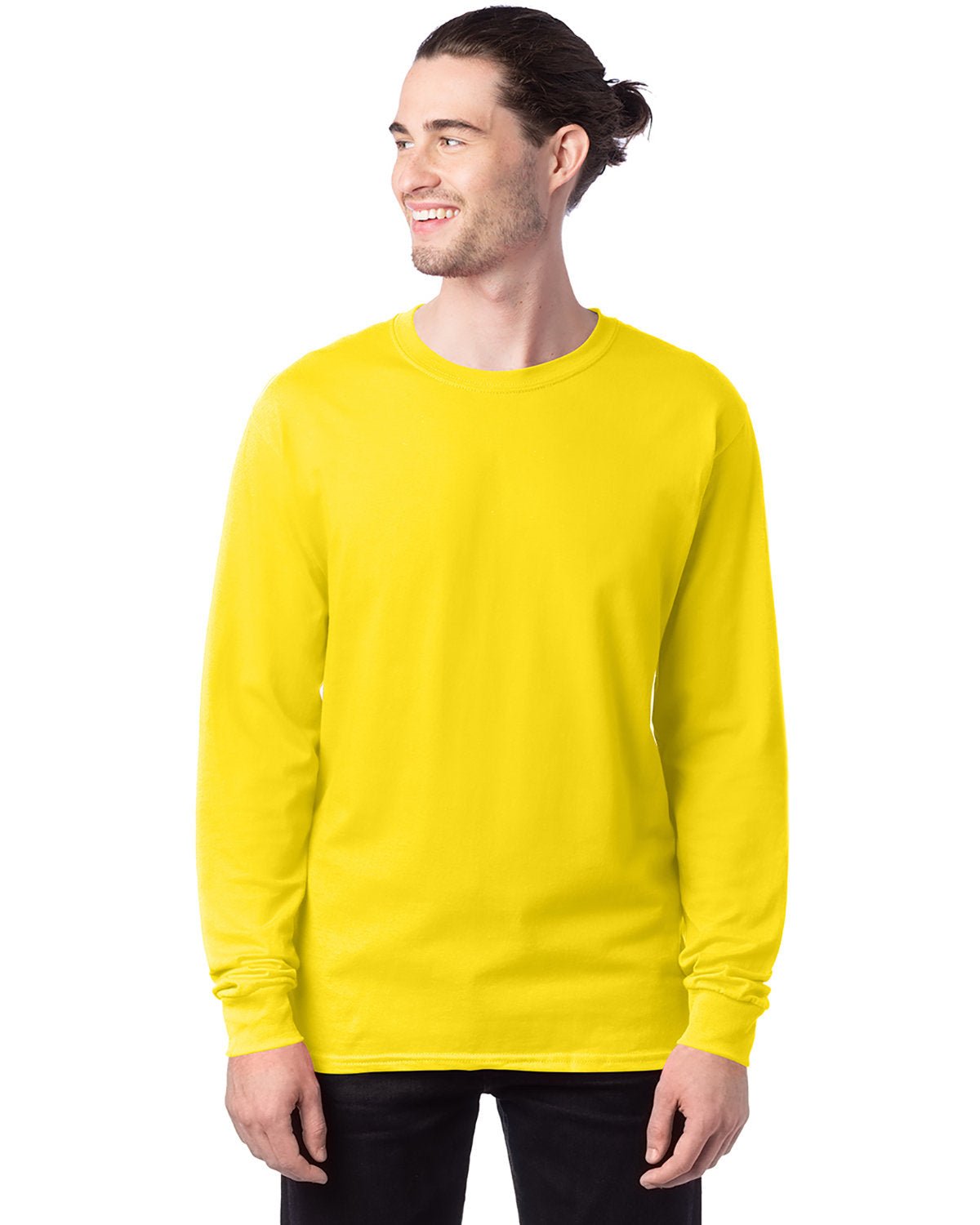 5286-Hanes-ATHLETIC YELLOW-Hanes-T-Shirts-1