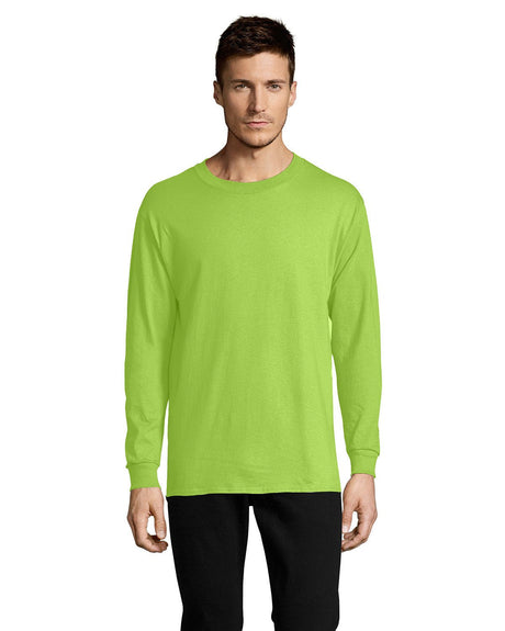 5286-Hanes-LIME-Hanes-T-Shirts-1