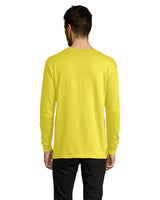 5286-Hanes-YELLOW-Hanes-T-Shirts-2