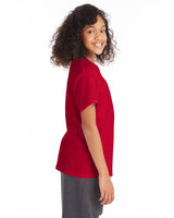 5370-Hanes-DEEP RED-Hanes-T-Shirts-3