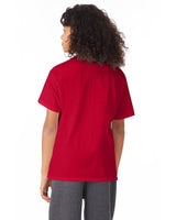 5370-Hanes-DEEP RED-Hanes-T-Shirts-2