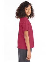 5370-Hanes-HEATHER RED-Hanes-T-Shirts-3