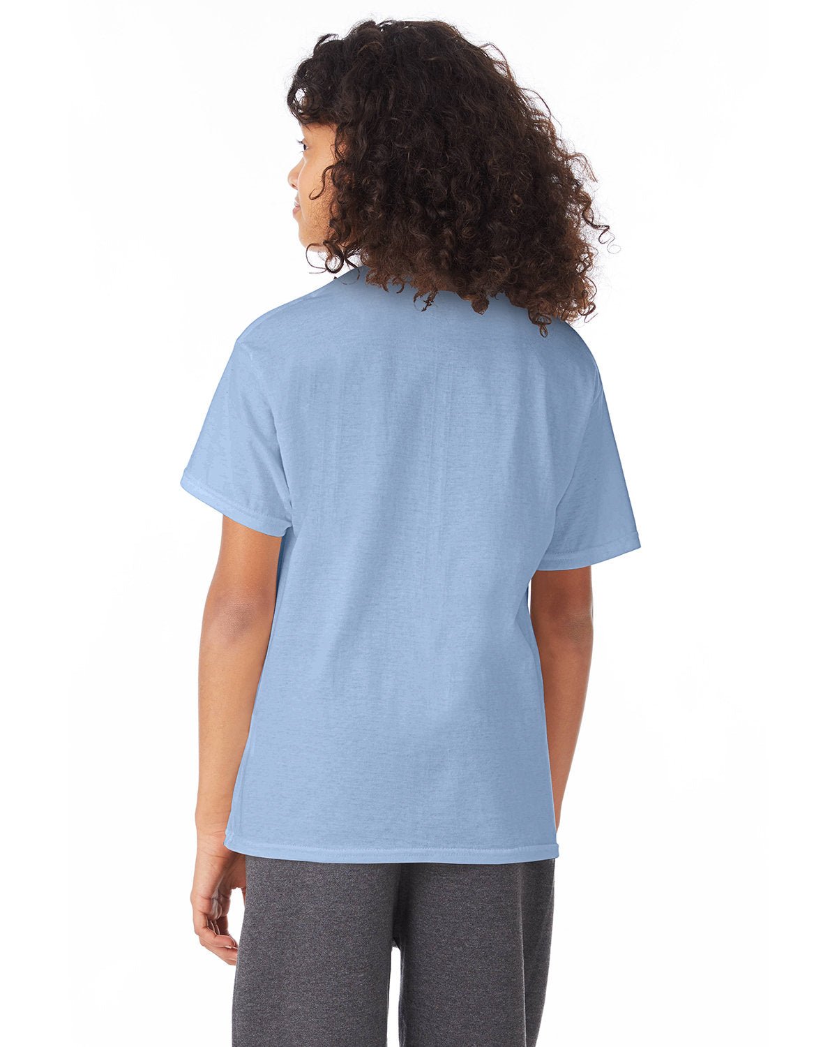 5370-Hanes-LIGHT BLUE-Hanes-T-Shirts-2