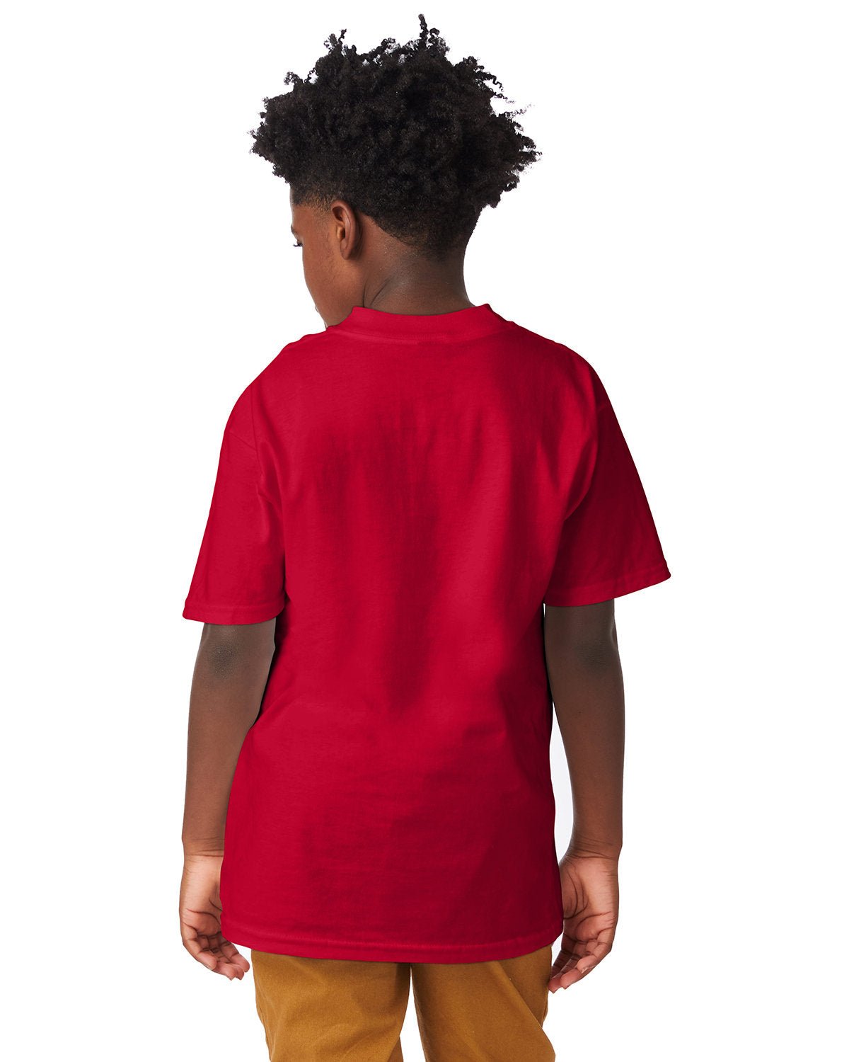 5380-Hanes-DEEP RED-Hanes-T-Shirts-2