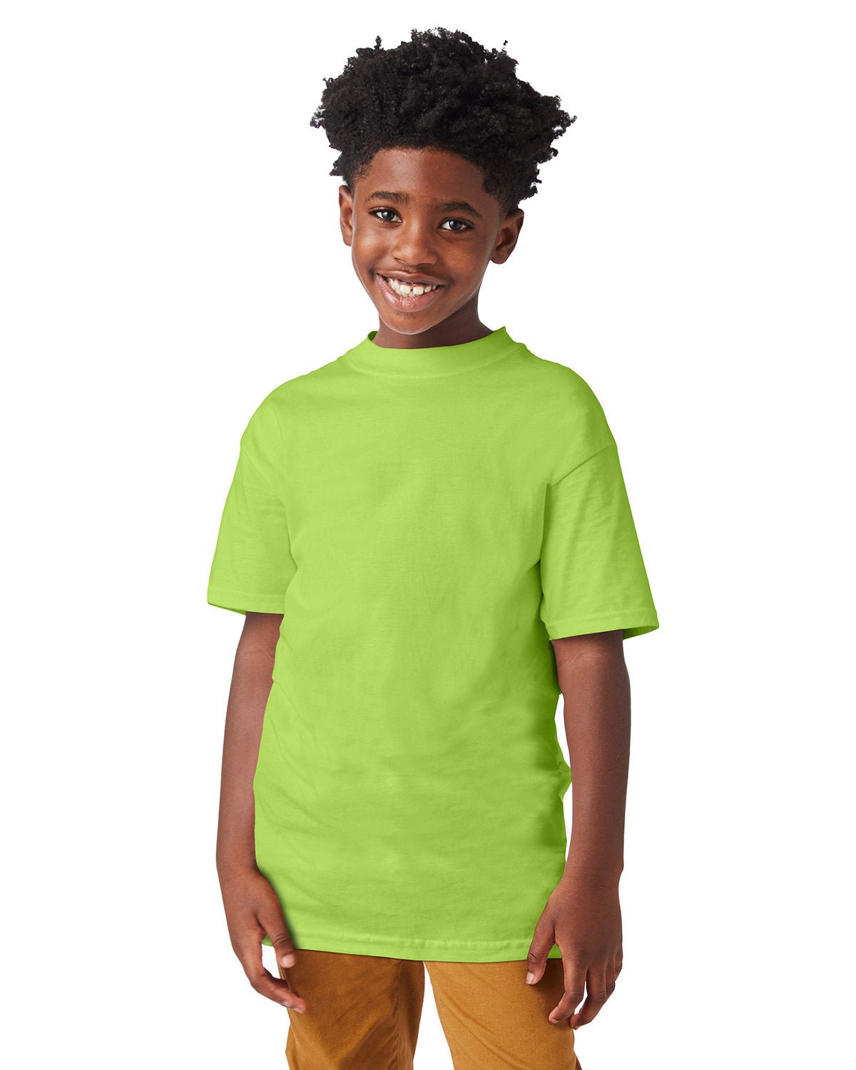 5380-Hanes-LIME-Hanes-T-Shirts-1