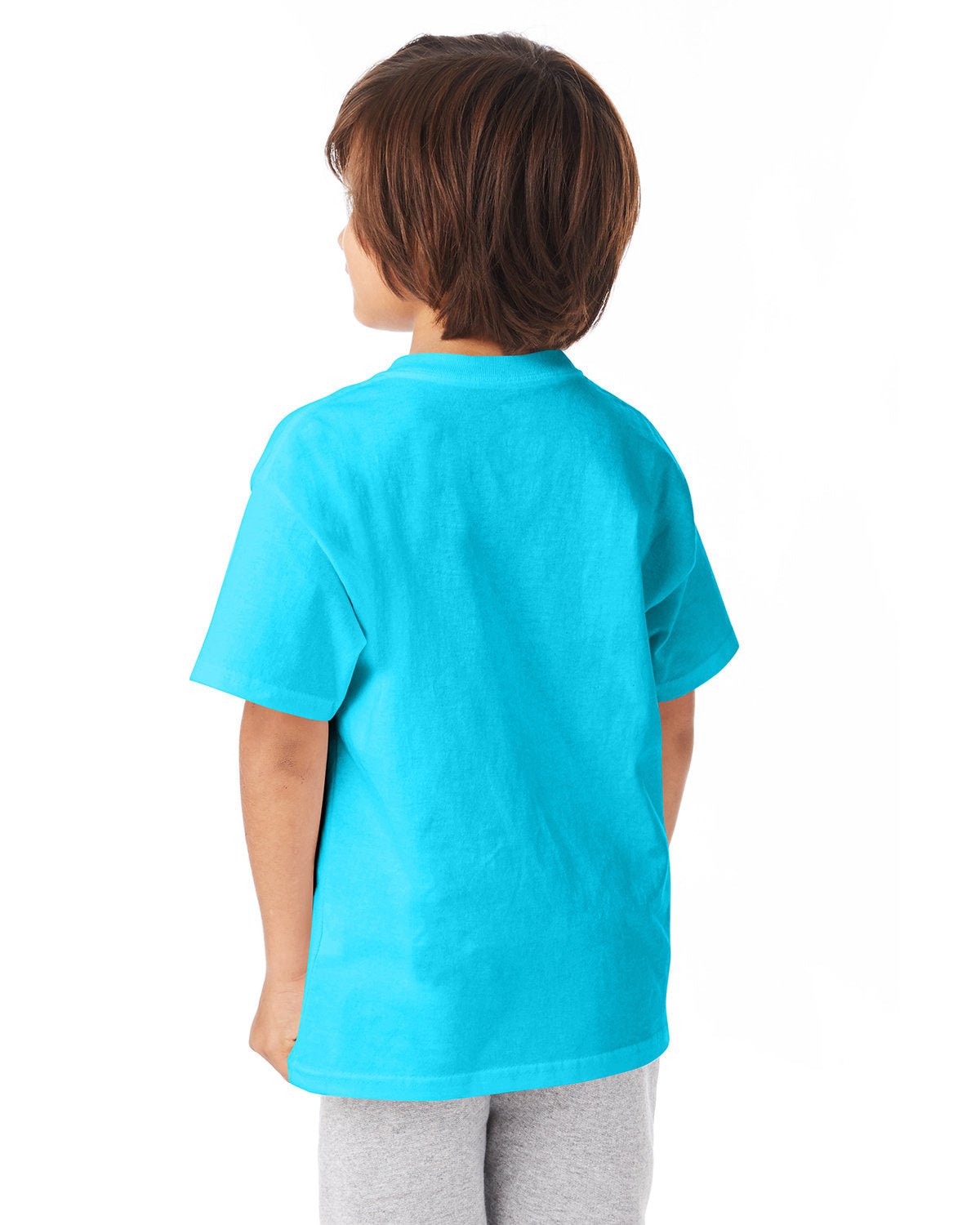 54500-Hanes-BLUE HORIZON-Hanes-T-Shirts-2