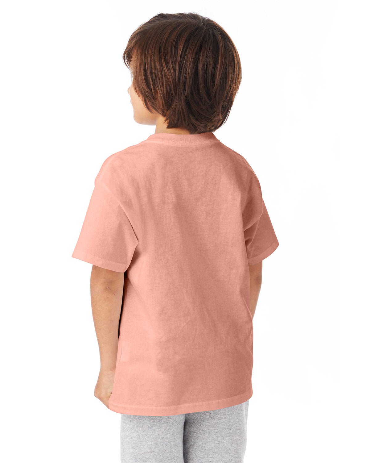 54500-Hanes-CANDY ORANGE-Hanes-T-Shirts-2