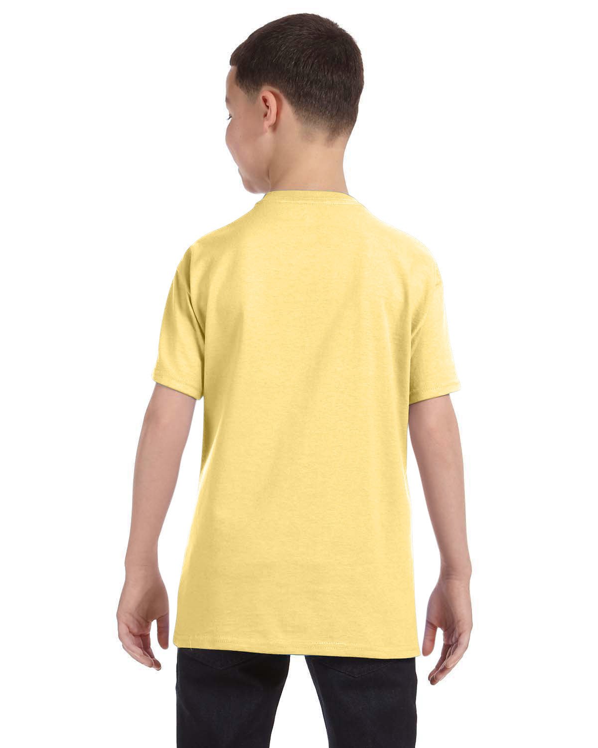 54500-Hanes-DAFFODIL YELLOW-Hanes-T-Shirts-2