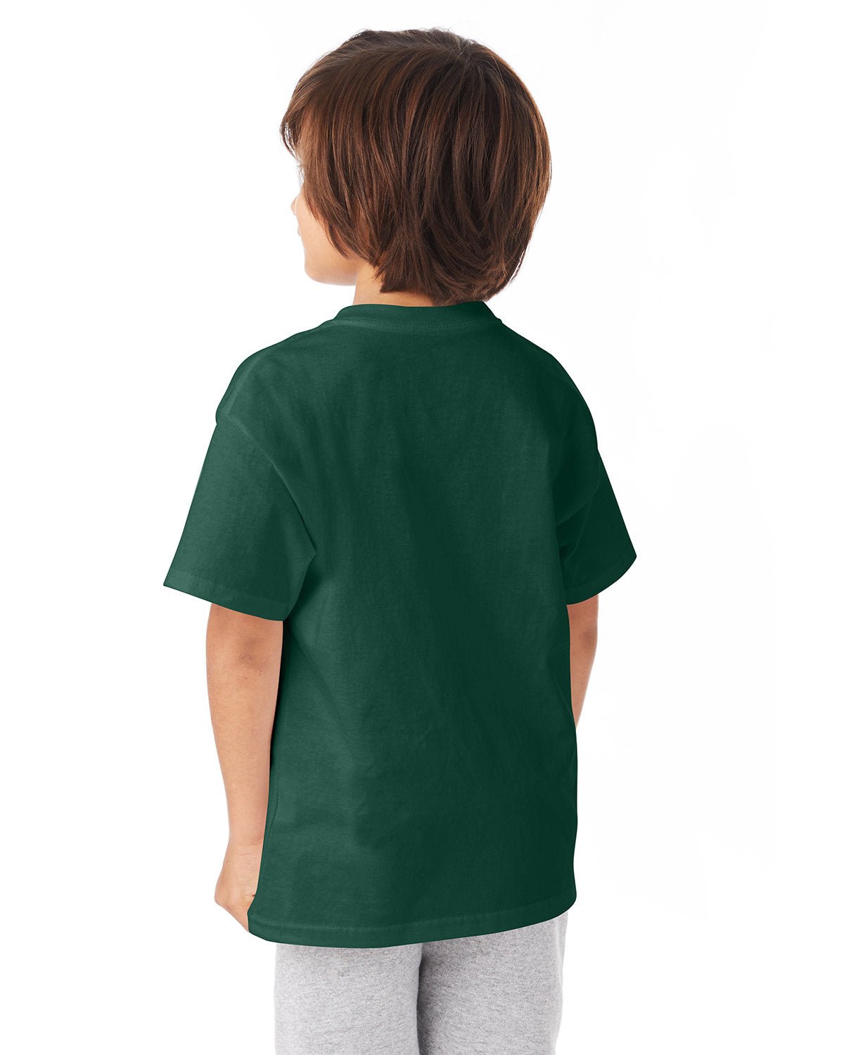 54500-Hanes-DEEP FOREST-Hanes-T-Shirts-2