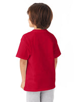 54500-Hanes-DEEP RED-Hanes-T-Shirts-2