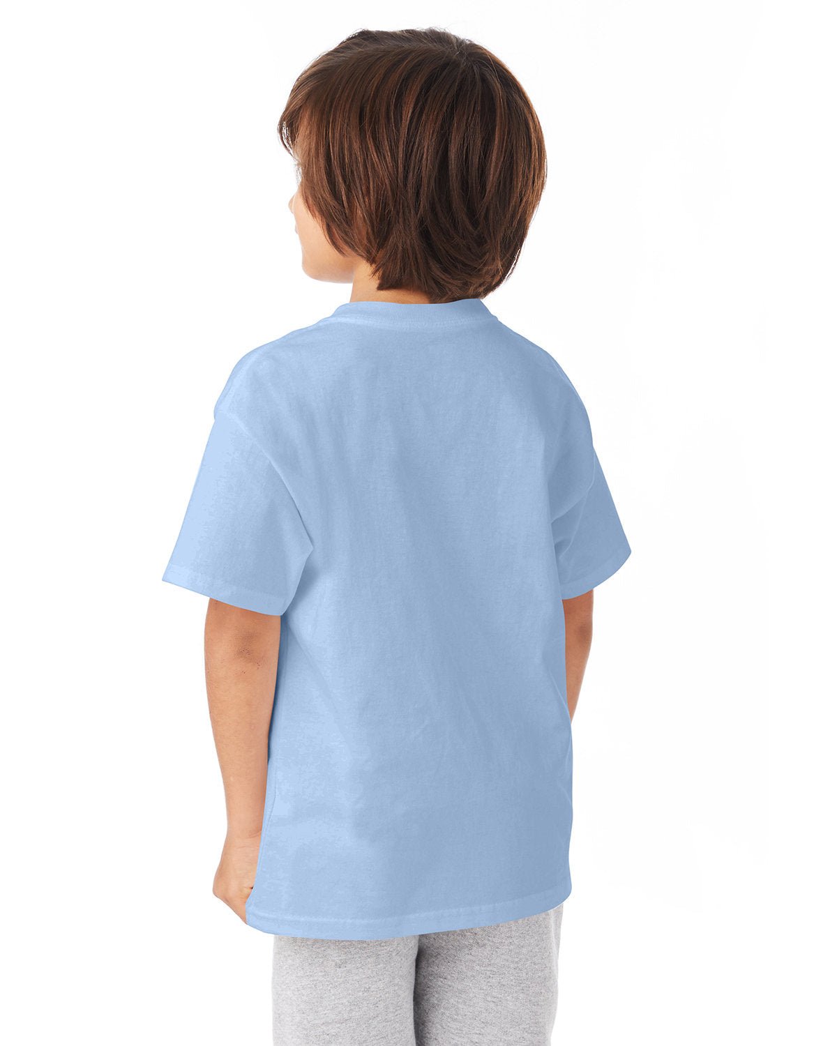 54500-Hanes-LIGHT BLUE-Hanes-T-Shirts-2