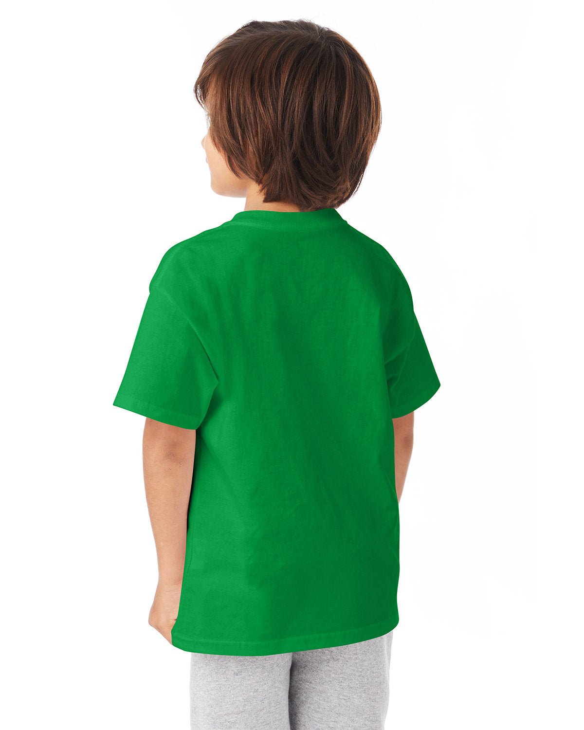 54500-Hanes-SHAMROCK GREEN-Hanes-T-Shirts-2